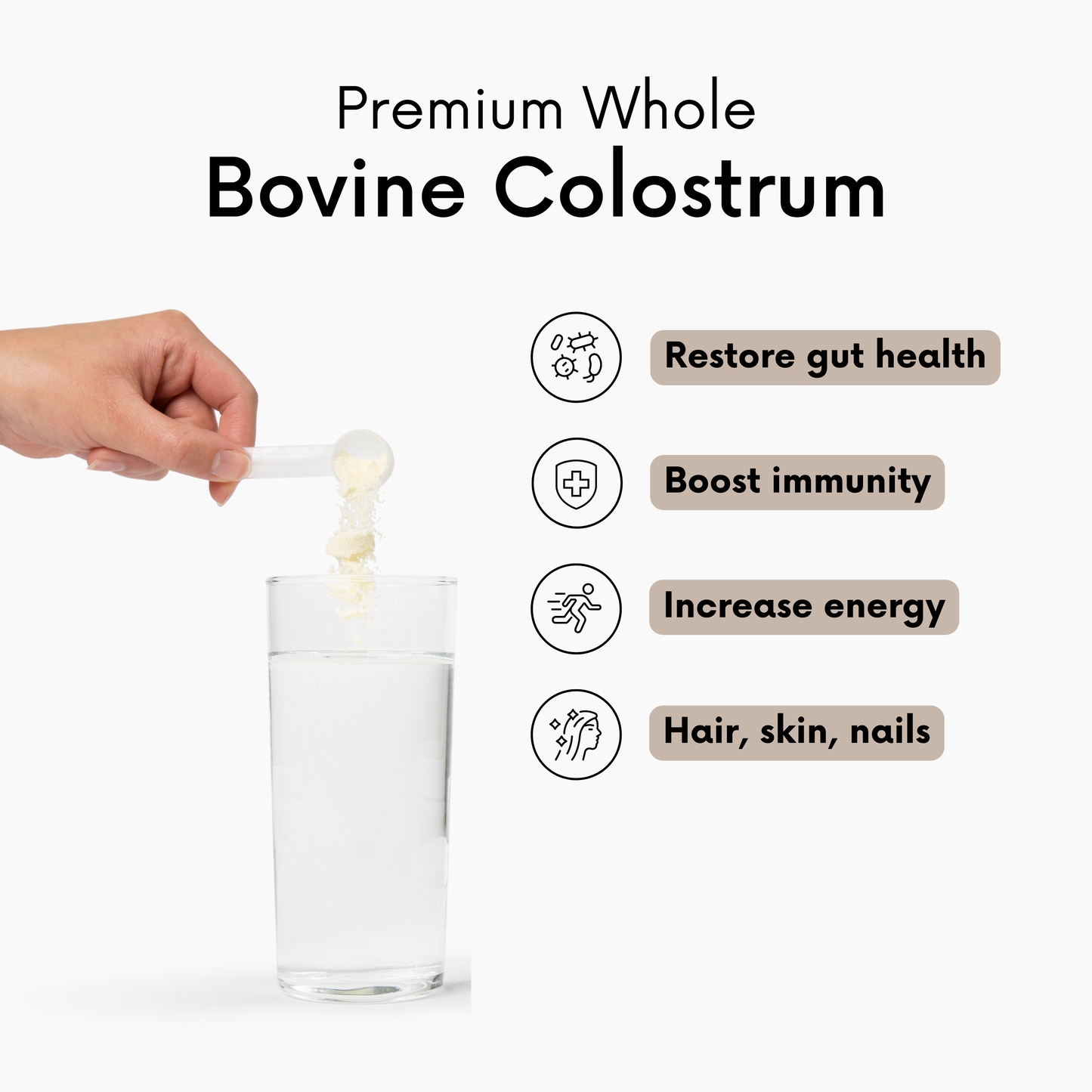 Unflavored Colostrum 30 Stick Packs