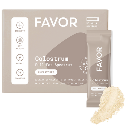 Unflavored Colostrum 30 Stick Packs