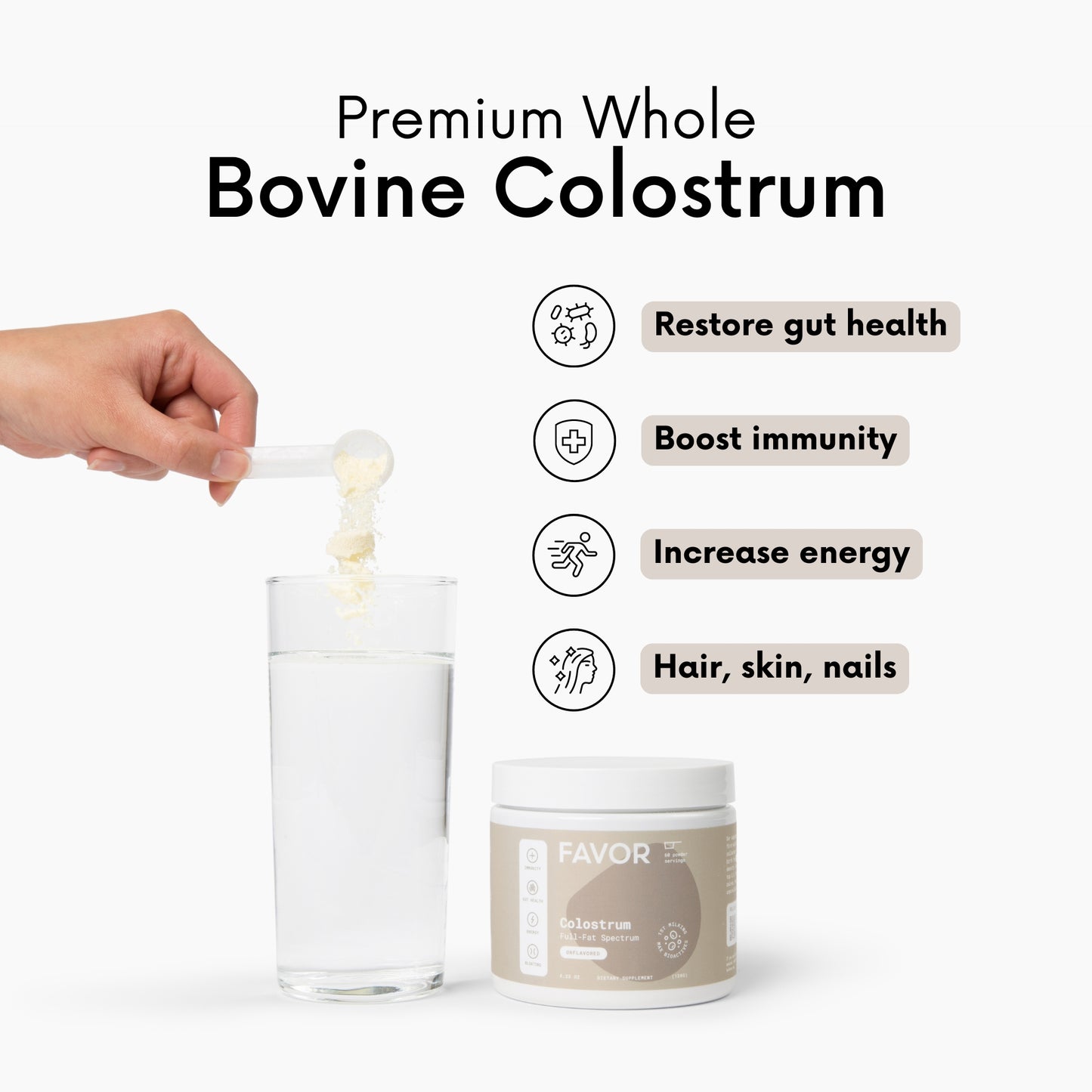 Favor Bovine Colostrum Powder